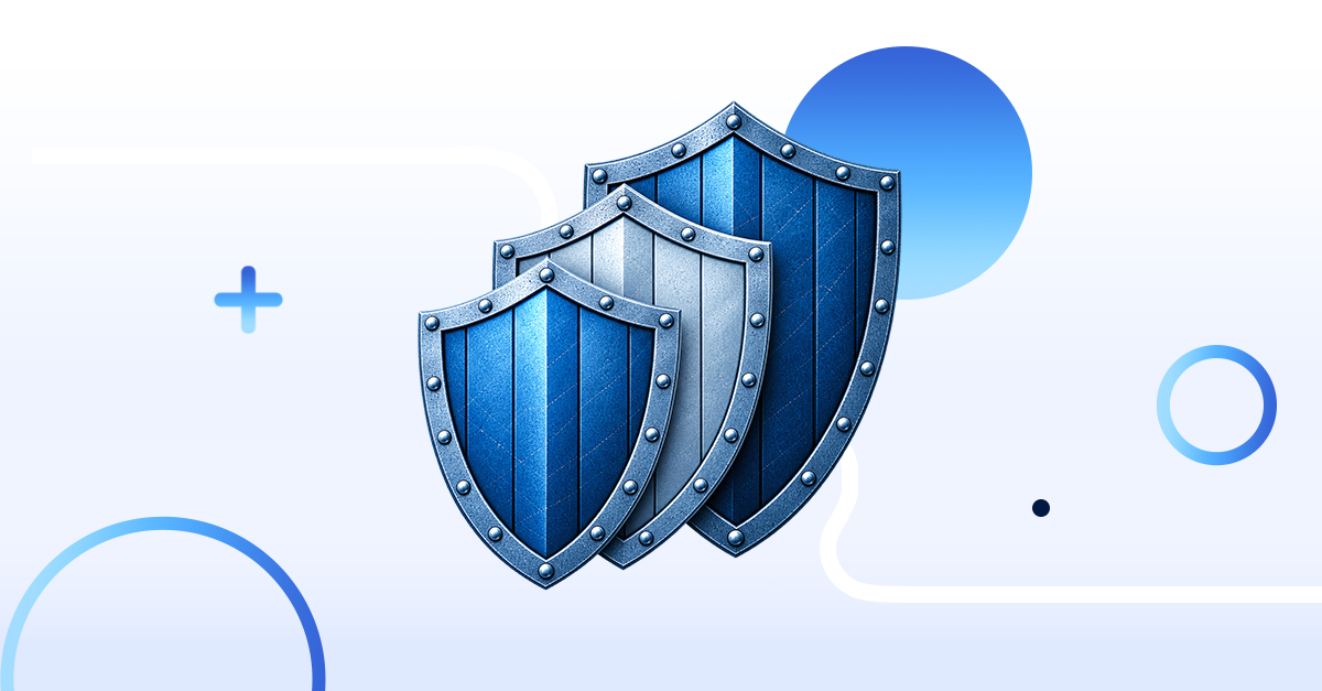Three shields representing the Three Lines of Defense and how to implement the Three Lines Model